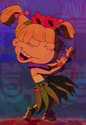 RUGRATS GO WILD Angelica dances hula